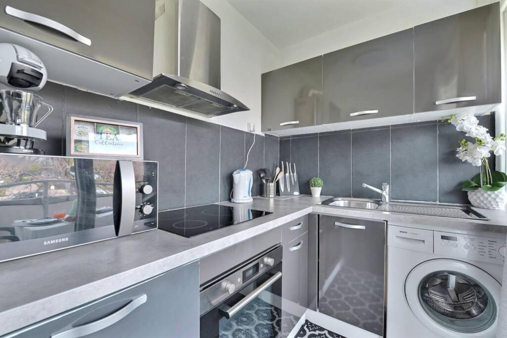 Studio Renov*Fibre*Parking 3 Min Gare De St-Louis Apartamento Saint-Louis  Exterior foto
